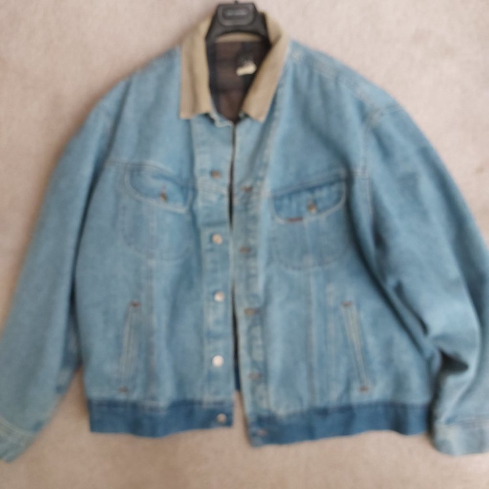Riveted LEE Vintage Jean Jacket men's XXL